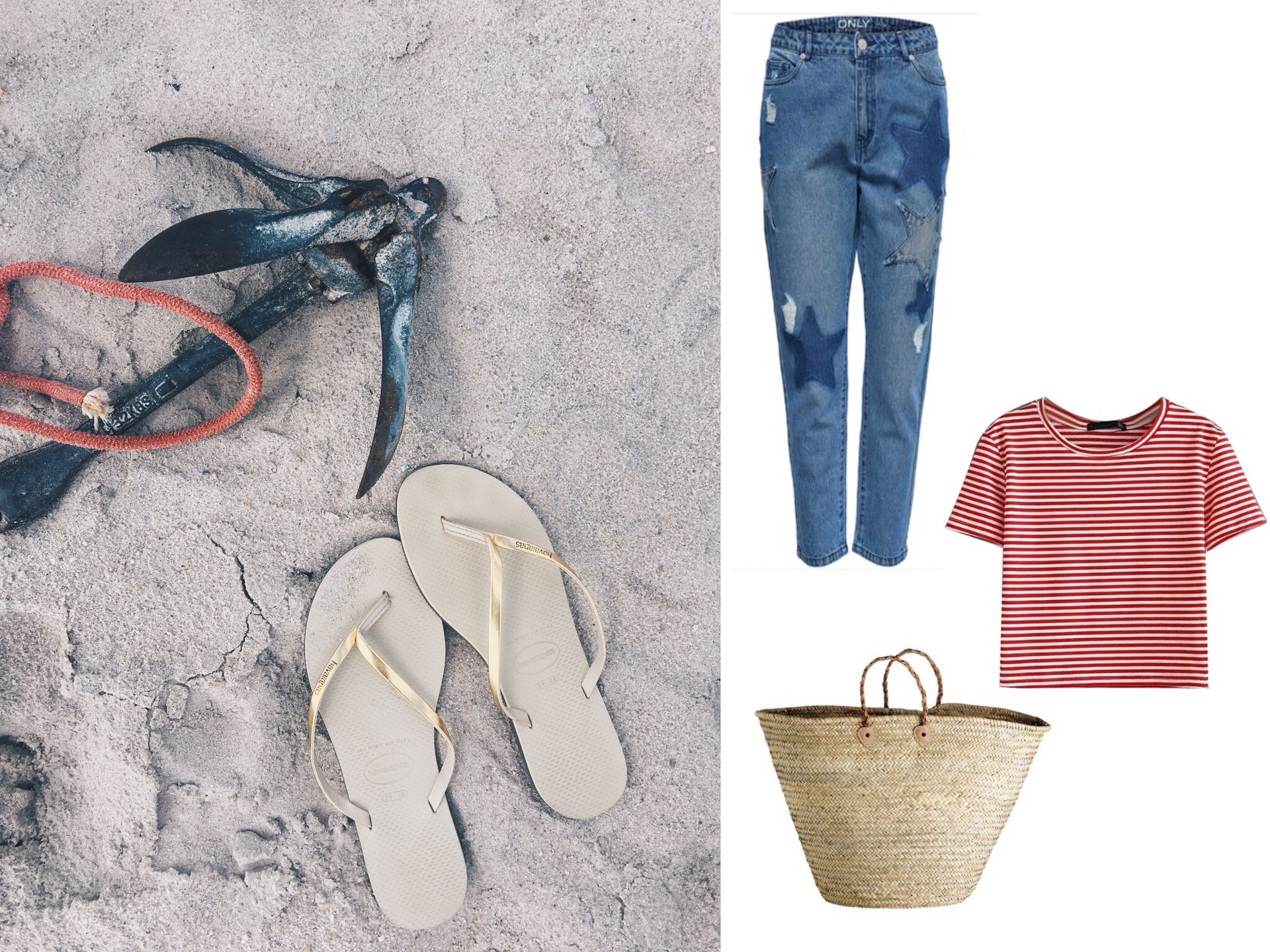 havaianas fifteenminfame outfit summer beach look 